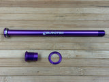 Burgtec 188mm x 12mm 1.00mm Pitch Rear Axle / Achse lila