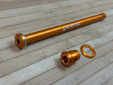 Burgtec 188mm x 12mm 1.00mm Pitch Rear Axle / Achse orange