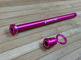 Burgtec 188mm x 12mm 1.00mm Pitch Rear Axle / Achse pink