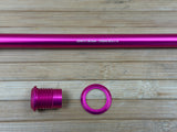 Burgtec 188mm x 12mm 1.00mm Pitch Rear Axle / Achse pink