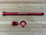 Burgtec Orbea 186mm Rear Axle / Steckachse rot