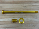 Burgtec Orbea 186mm Rear Axle / Steckachse gold