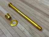 Burgtec Orbea 186mm Rear Axle / Steckachse gold