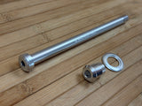 Burgtec Orbea 186mm Rear Axle / Steckachse silber