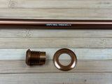 Burgtec Orbea 186mm Rear Axle / Steckachse kash bronze
