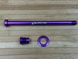Burgtec Orbea 186mm Rear Axle / Steckachse lila