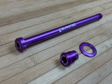 Burgtec Orbea 186mm Rear Axle / Steckachse lila