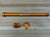 Burgtec Orbea 186mm Rear Axle / Steckachse orange