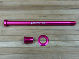 Burgtec Orbea 186mm Rear Axle / Steckachse pink