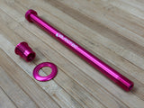 Burgtec Orbea 186mm Rear Axle / Steckachse pink