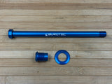 Burgtec Orbea 186mm Rear Axle / Steckachse blau