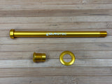 Burgtec Orbea 184mm Rear Axle / Steckachse gold