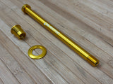 Burgtec Orbea 184mm Rear Axle / Steckachse gold