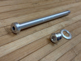 Burgtec Orbea 184mm Rear Axle / Steckachse silber