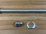 Burgtec Orbea 184mm Rear Axle / Steckachse silber