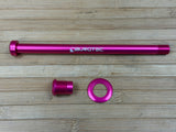 Burgtec Orbea 184mm Rear Axle / Steckachse pink