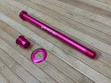 Burgtec Orbea 184mm Rear Axle / Steckachse pink