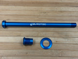 Burgtec Orbea 184mm Rear Axle / Steckachse blau