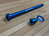 Burgtec Orbea 184mm Rear Axle / Steckachse blau