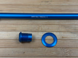 Burgtec Orbea 184mm Rear Axle / Steckachse blau