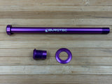 Burgtec Orbea 184mm Rear Axle / Steckachse lila