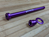 Burgtec Orbea 184mm Rear Axle / Steckachse lila