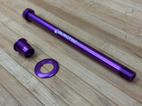 Burgtec Orbea 184mm Rear Axle / Steckachse lila