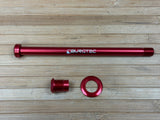 Burgtec Orbea 184mm Rear Axle / Steckachse rot