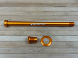 Burgtec Orbea 184mm Rear Axle / Steckachse orange