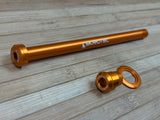 Burgtec Orbea 184mm Rear Axle / Steckachse orange