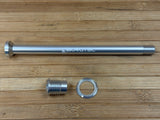 Burgtec Amflow 174mm Rear Axle / Steckachse silber