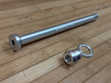 Burgtec Amflow 174mm Rear Axle / Steckachse silber