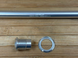 Burgtec Amflow 174mm Rear Axle / Steckachse silber