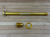 Burgtec Amflow 174mm Rear Axle / Steckachse gold
