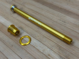 Burgtec Amflow 174mm Rear Axle / Steckachse gold