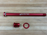Burgtec Amflow 174mm Rear Axle / Steckachse rot