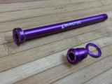 Burgtec Amflow 174mm Rear Axle / Steckachse lila