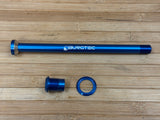 Burgtec Amflow 174mm Rear Axle / Steckachse blau