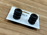 Title Form Bar Ends / Lenkerenden schwarz