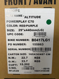 Rocky Mountain Altitude Powerplay Carbon C70 Gr. L Komplettbike red purple