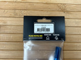 Burgtec Commencal Supreme V5 200mm Rear Axle / Achse blau