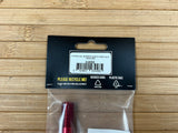 Burgtec Commencal Supreme V5 200mm Rear Axle / Achse rot