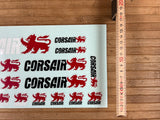 Corsair Aufkleber Set