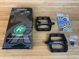 Reverse Components Black One Plattformpedale / Pedale schwarz