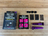 Muc-Off Stealth Tubeless Puncture Plug Set purple