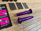 Muc-Off Stealth Tubeless Puncture Plug Set purple