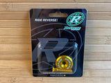 Reverse Steuersatzkappe mit Schraube gold
