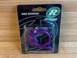 Reverse Long Life Ø34,9mm Sattelklemme purple
