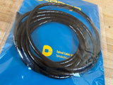 Capgo Spiralschlauch schwarz 2m