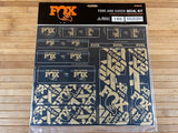 FOX Decal Kit Dekorbogen 2021 Custom Kashima